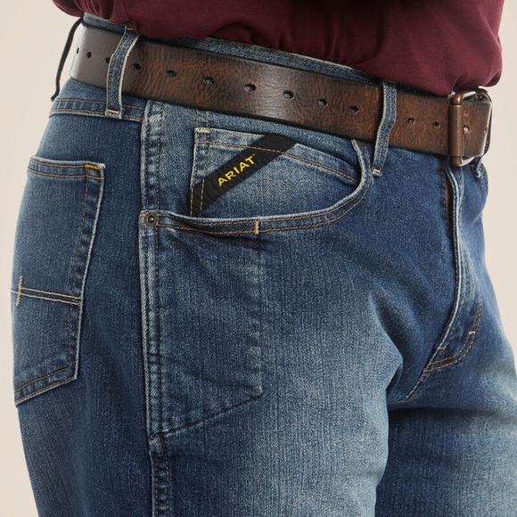 Rebar M3 Loose DuraStretch Basic Straight Leg Jean 34x30 - Picture 2 of 12